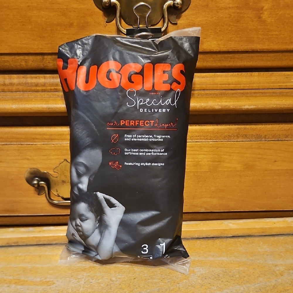 Huggies Special Delivery Perfect Diaper Baby Size 1 Sample Pack Of 3